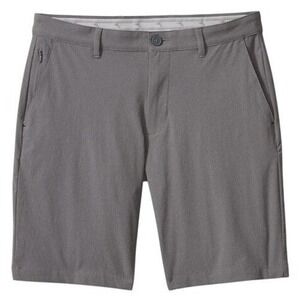 Tommy Bahama 44 Waist Fog Gray Chip Shot Shorts IslandZone 10" Inseam Golf NWT